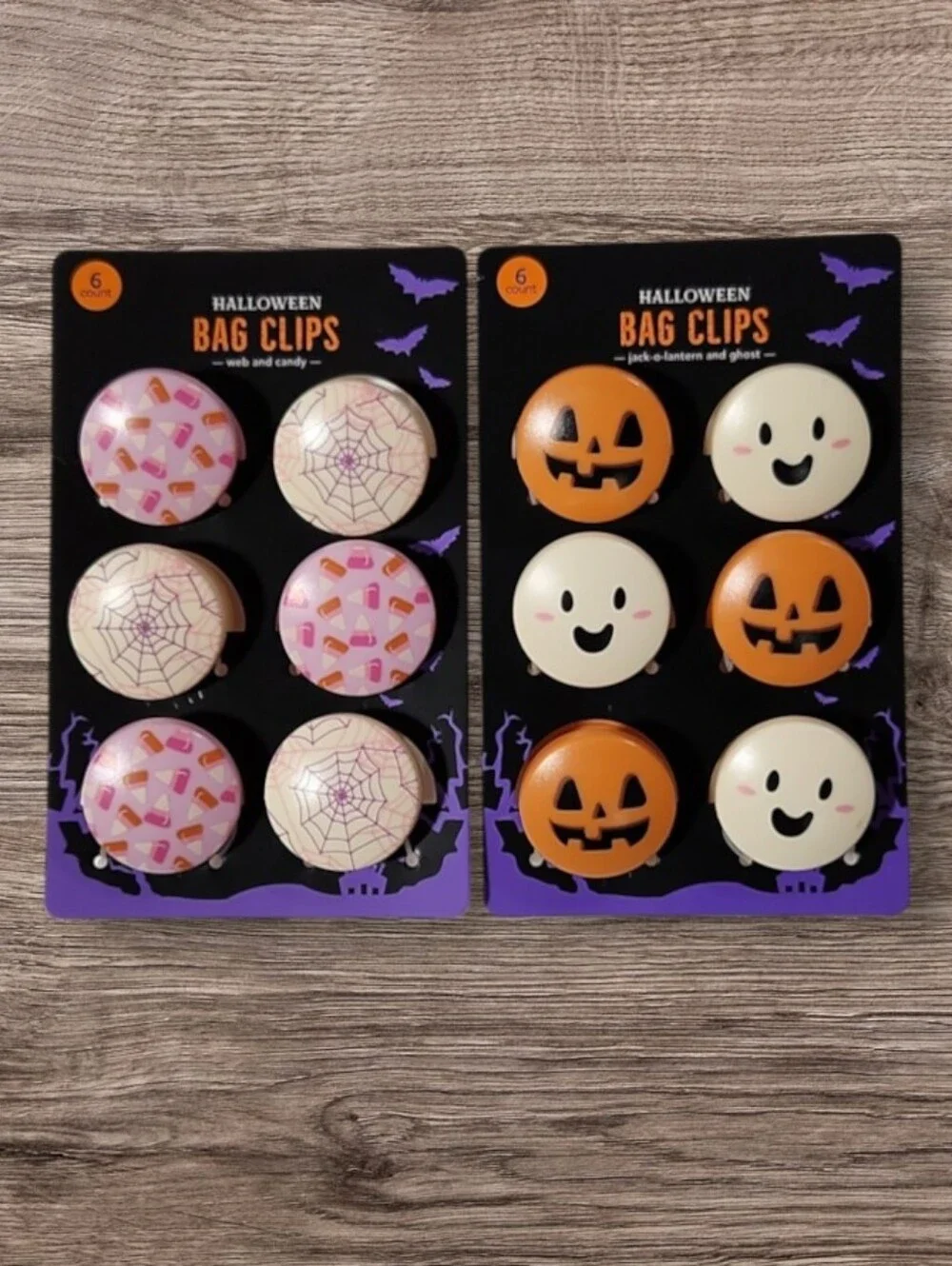 Halloween Haunted House & Groove Ghost Kitchen Towels & Fun Bag Clips
